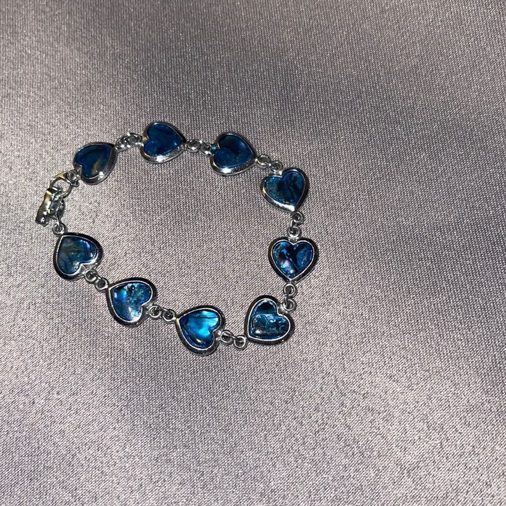 Abalone Shellheartbracelet